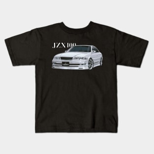 jzx100 adam lz vertex jdm drift sedan Kids T-Shirt